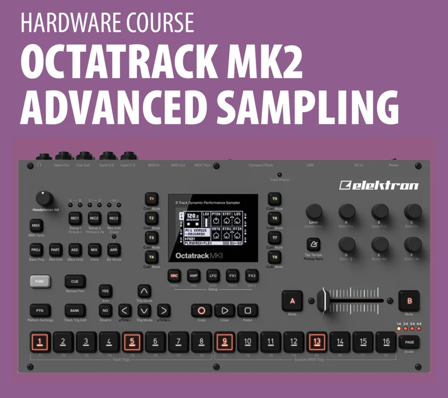 Octatrack Advanced Sampling Course